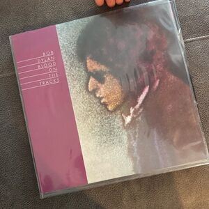 Bob Dylan "Blood on the Tracks" Vinyl LP - Maroon Cover